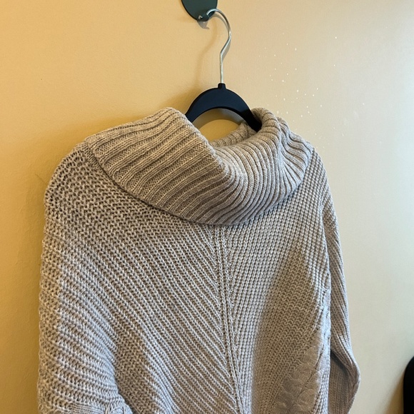 Grey Cowl Neck Sweater - Picture 2 of 2